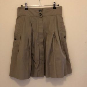 Khaki skirt
